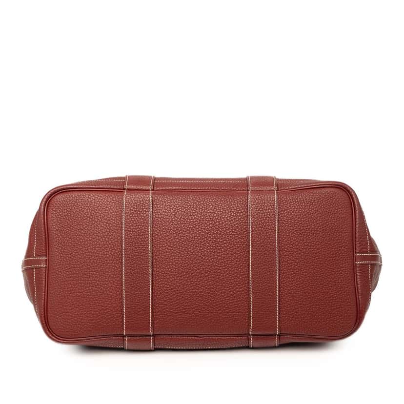 Hermès Negonda Garden Party 36 Red Leather Very good condition - Inside View