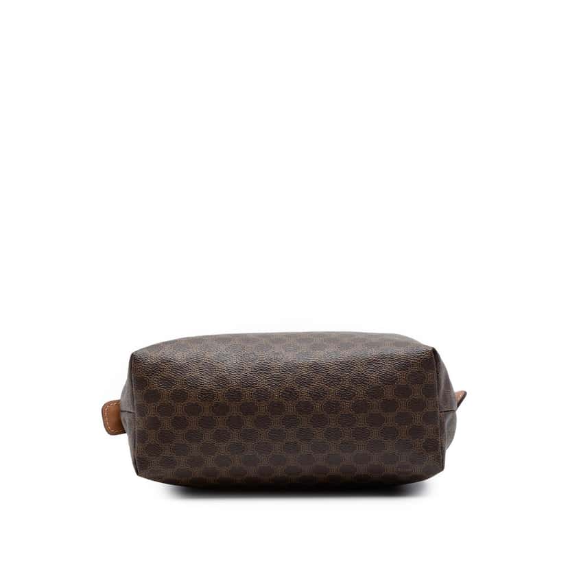 Celine Macadam Coated Canvas Clutch Brown Good condition - Inside View