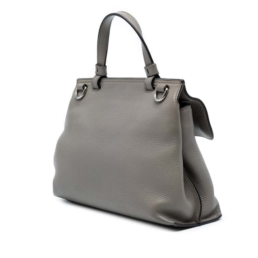 Gucci Small Leather Bamboo Daily Satchel Other Leather Good condition - Back View