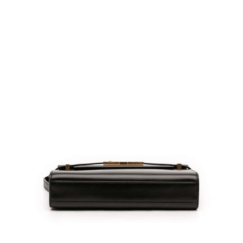 Saint Laurent Small Leather Manhattan Shoulder Bag Black Leather Very good condition - Inside View