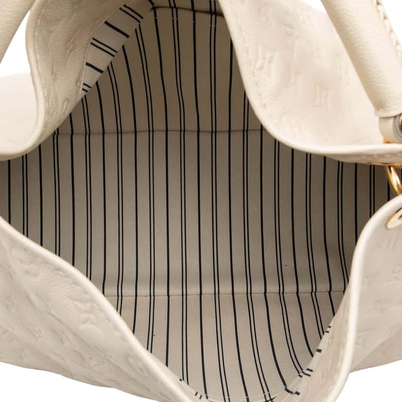 Louis Vuitton Monogram Empreinte Artsy MM White Leather Very good condition - Model View