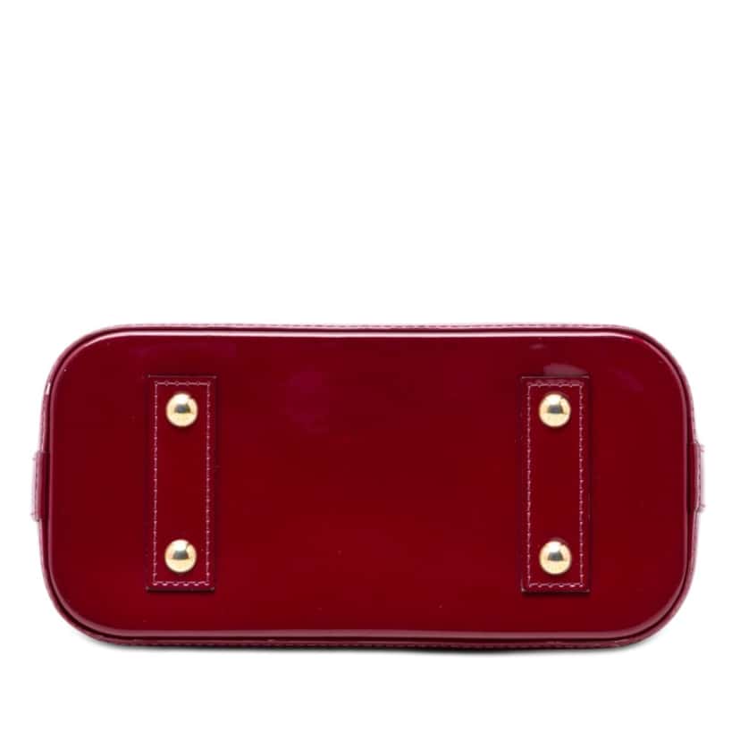 Louis Vuitton Monogram Vernis Alma BB Pink Leather Very good condition - Inside View