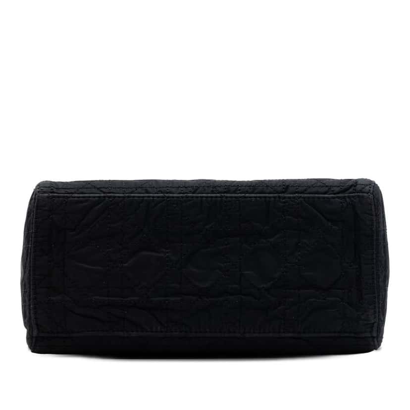 Dior Medium Nylon Cannage Lady Dior Black Very good condition - Inside View