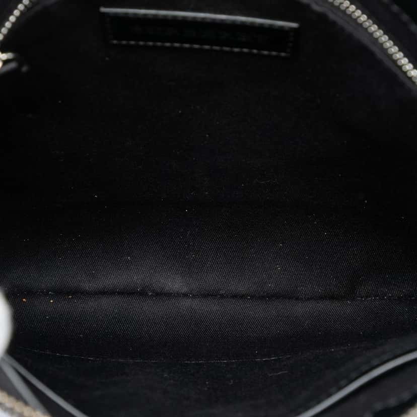 Burberry Smoke Check Coated Canvas Beckley Crossbody Blue Very good condition - Model View