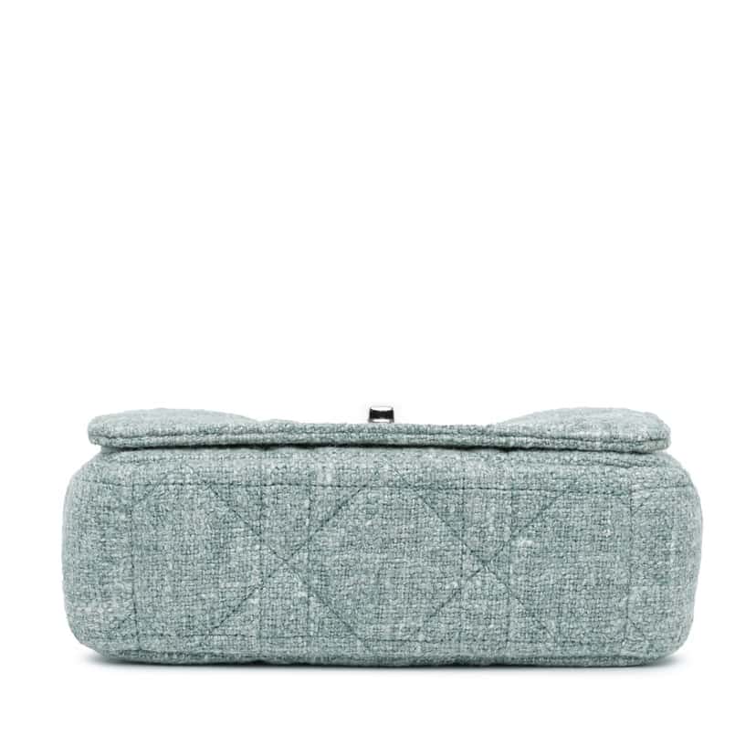 Dior Small Tweed Macrocannage Caro Bag Green Very good condition - Inside View