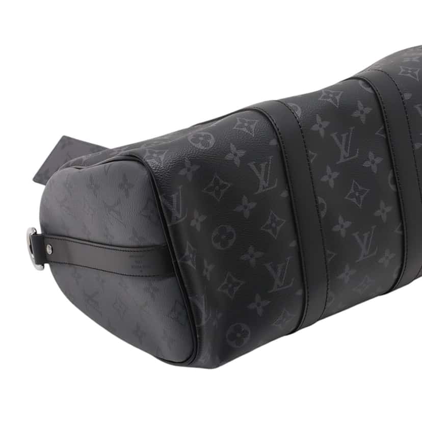 Louis Vuitton Monogram Eclipse Keepall Bandouliere 35 Black Very good condition - Inside View
