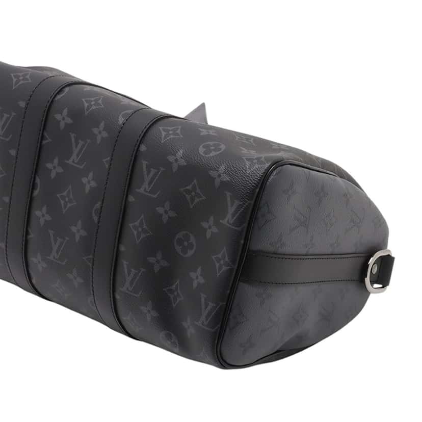 Louis Vuitton Monogram Eclipse Keepall Bandouliere 35 Black Very good condition - Model View