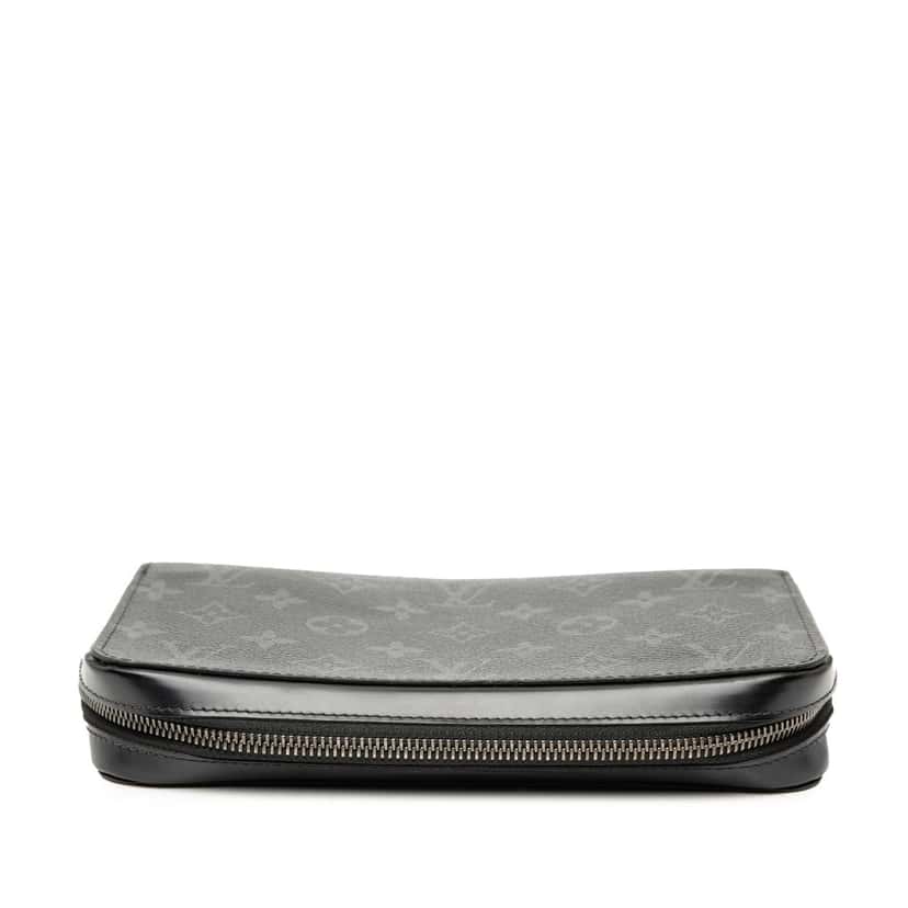Louis Vuitton Monogram Eclipse Zippy XL Wallet Black Very good condition - Inside View
