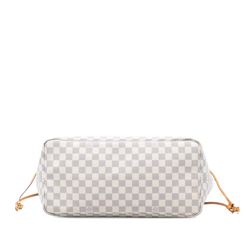 Louis Vuitton Damier Azur Neverfull GM White Very good condition - Inside View