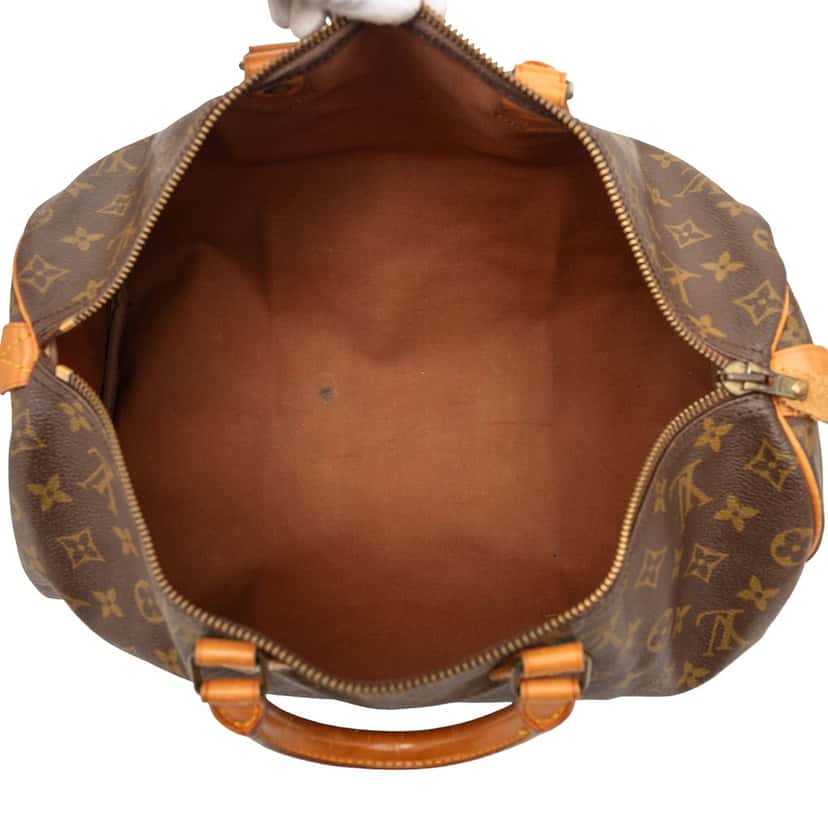 Louis Vuitton Monogram Speedy 40 Brown Good condition - Model View