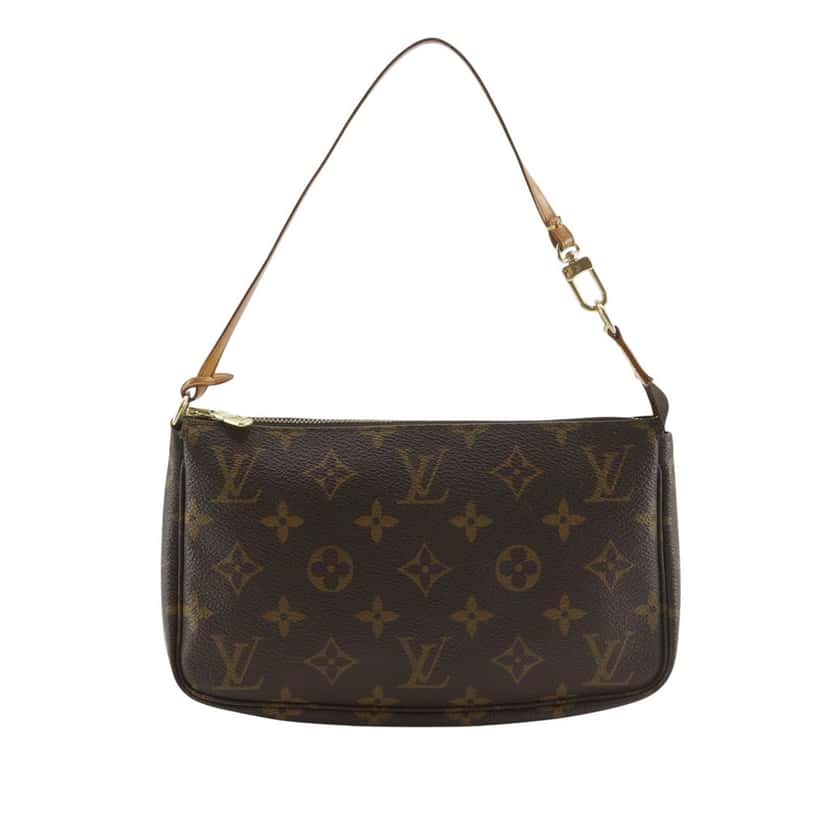 Louis Vuitton Monogram Pochette Accessoires Brown Very good condition - Front View