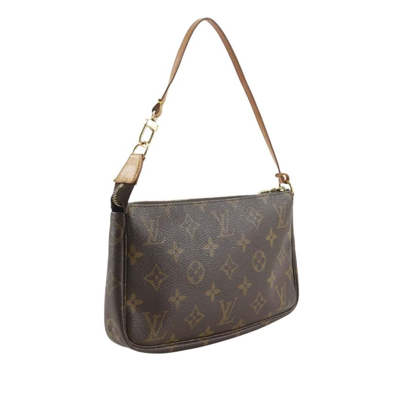 Louis Vuitton Monogram Pochette Accessoires Brown Very good condition - Back View
