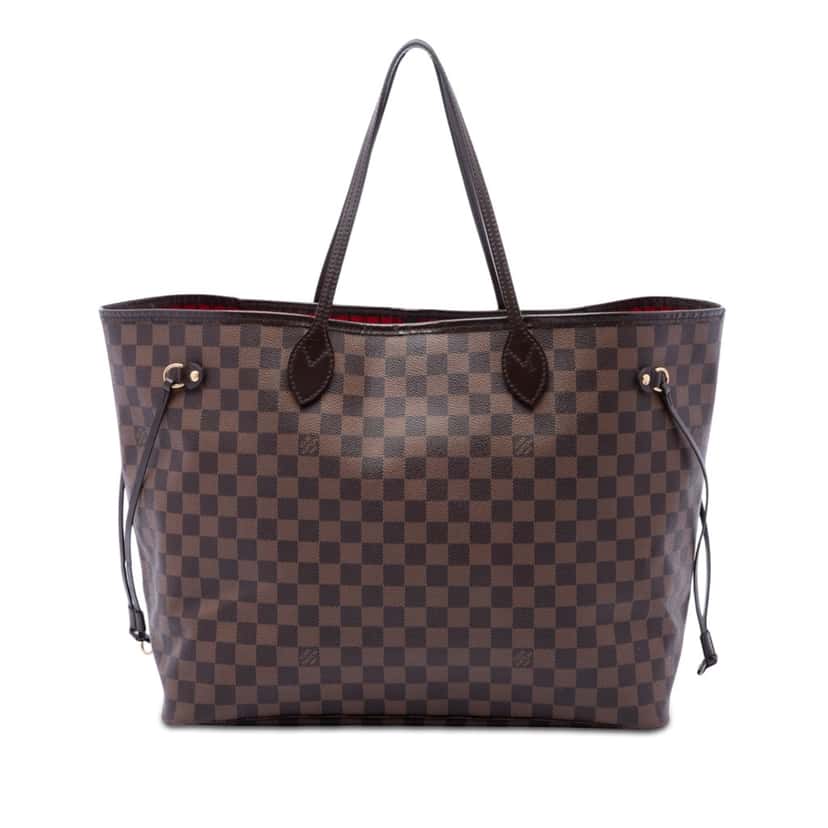 Louis Vuitton Damier Ebene Neverfull GM Brown Very good condition - Front View