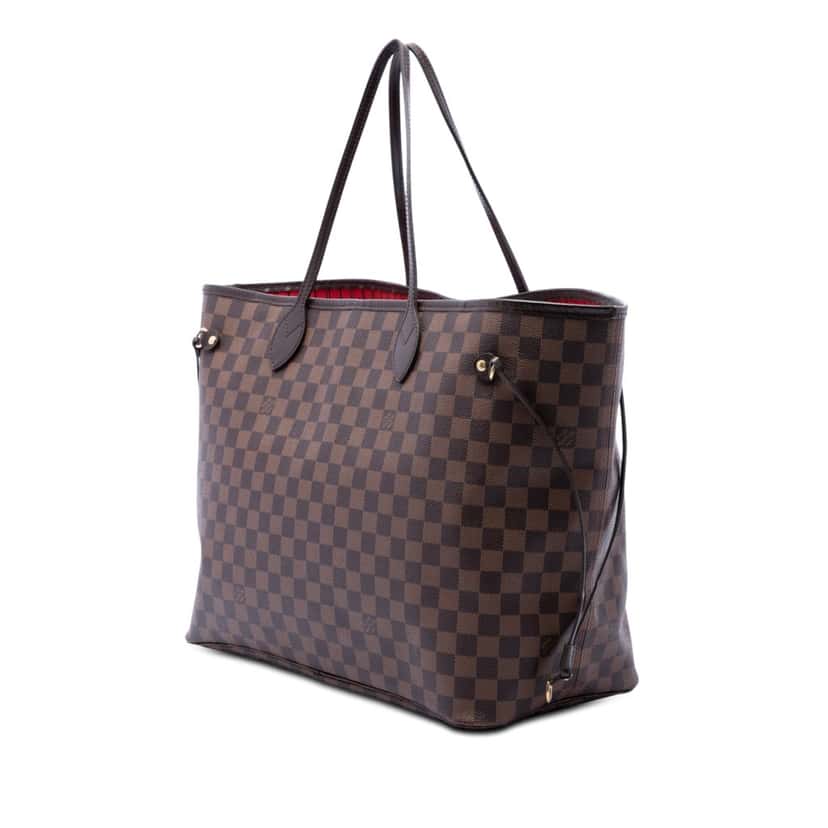 Louis Vuitton Damier Ebene Neverfull GM Brown Very good condition - Back View