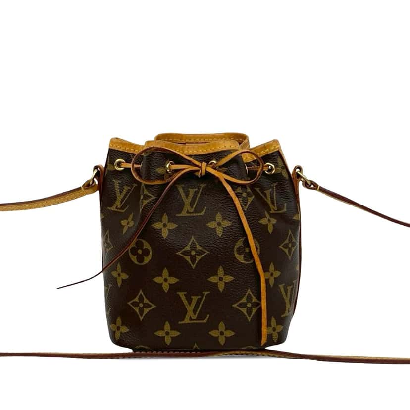 Louis Vuitton Monogram Nano Noe Brown Very good condition - Front View