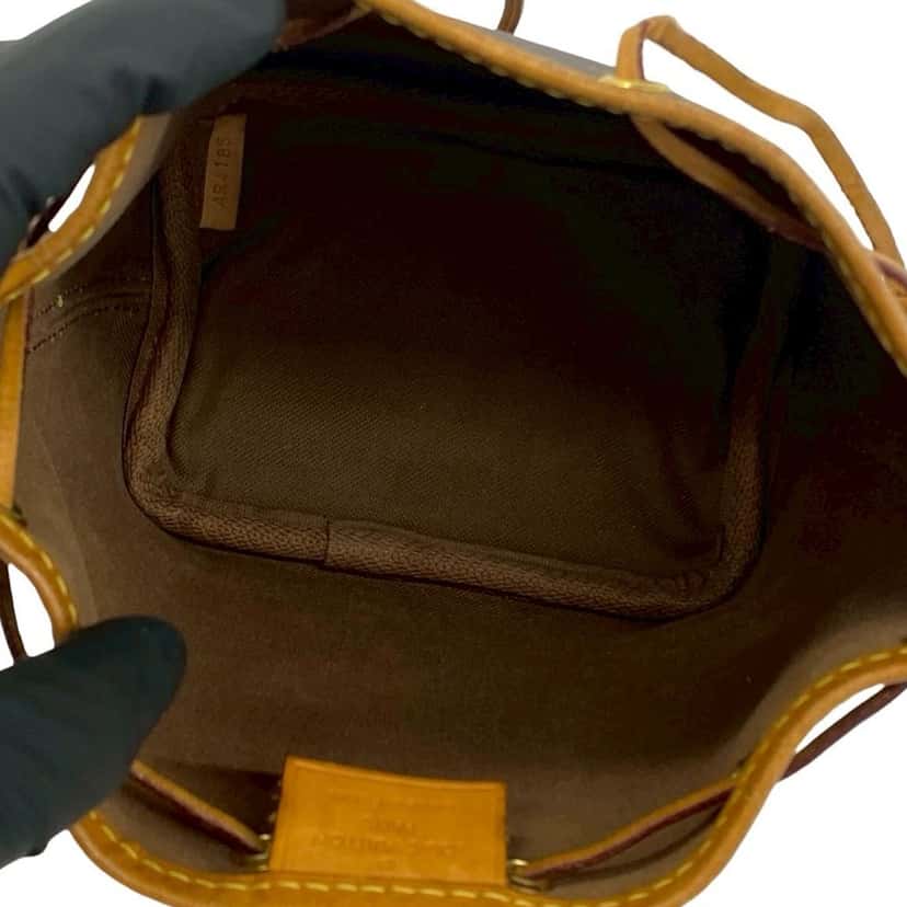 Louis Vuitton Monogram Nano Noe Brown Very good condition - Model View