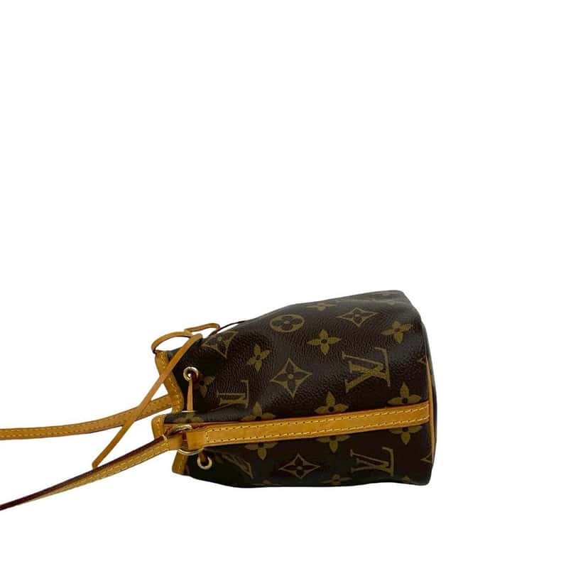 Louis Vuitton Monogram Nano Noe Brown Very good condition - Box View