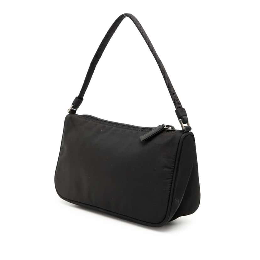 Prada Tessuto Shoulder Bag Black Very good condition - Back View