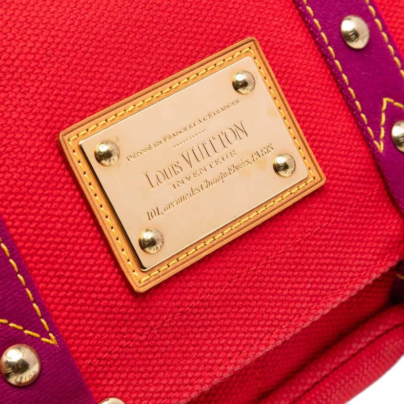 Louis Vuitton Antigua Besace PM Red Very good condition - Model View