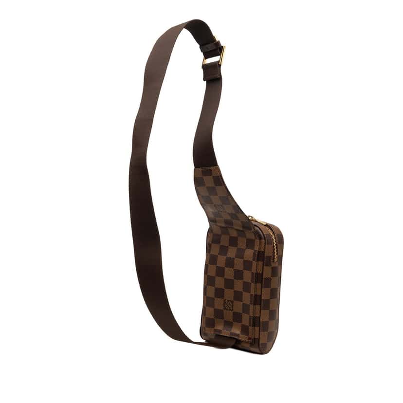 Louis Vuitton Damier Ebene Geronimos Brown Very good condition - Back View