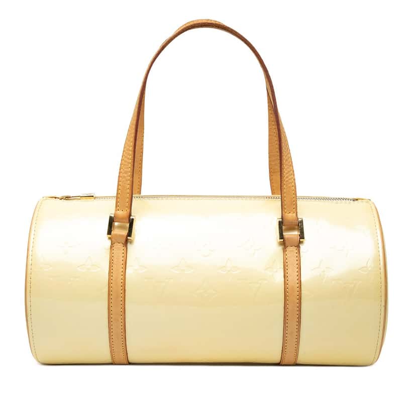 Louis Vuitton Monogram Vernis Bedford Beige Leather Very good condition - Front View