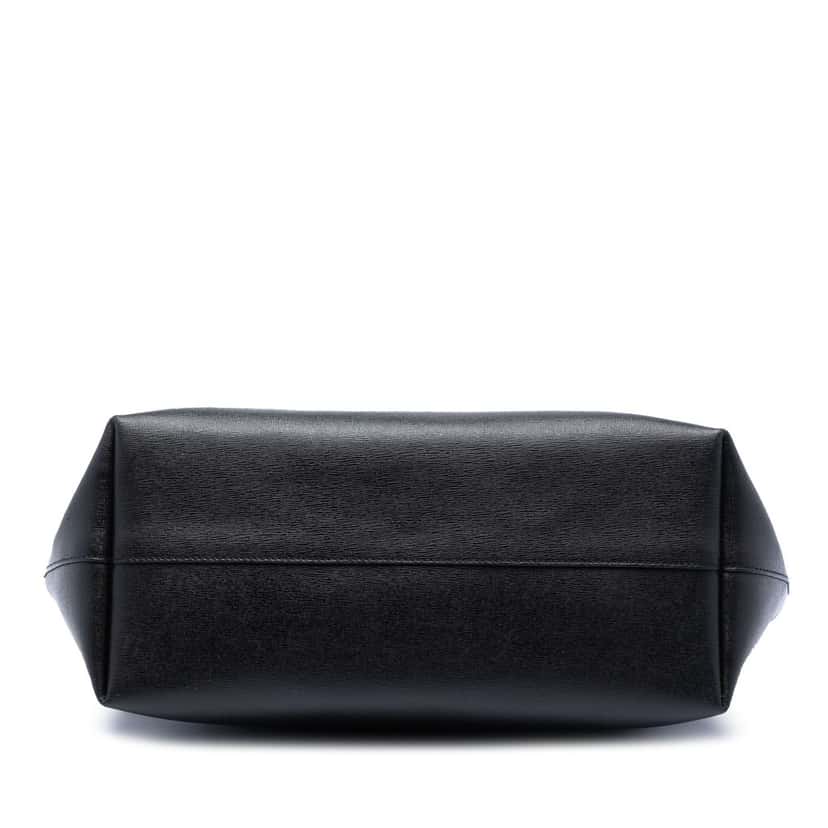 Fendi Leather Monster Roll Tote Black Leather Very good condition - Inside View