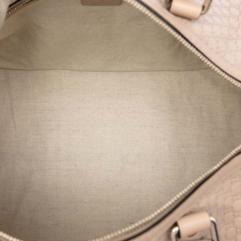 Gucci Medium Microguccissima Joy Boston Bag Beige Leather Very good condition - Model View