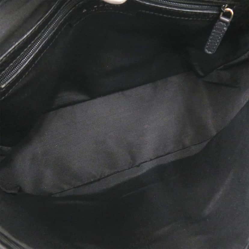 Bvlgari Logomania Canvas Messenger Bag Black Very good condition - Model View