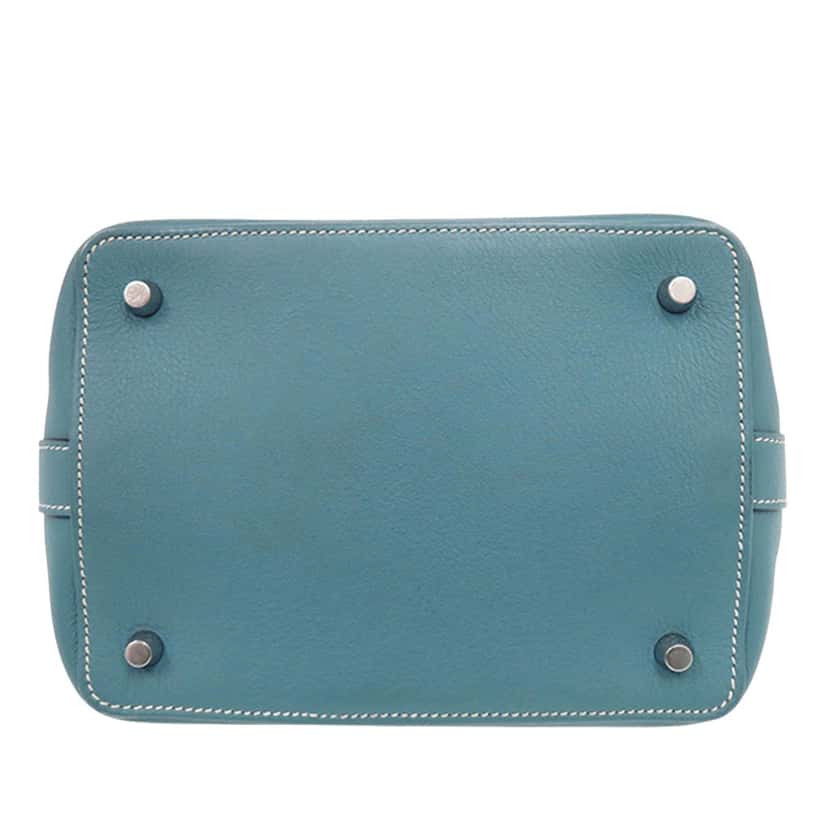 Hermès Veau Swift Toolbox 20 Blue Leather Very good condition - Inside View