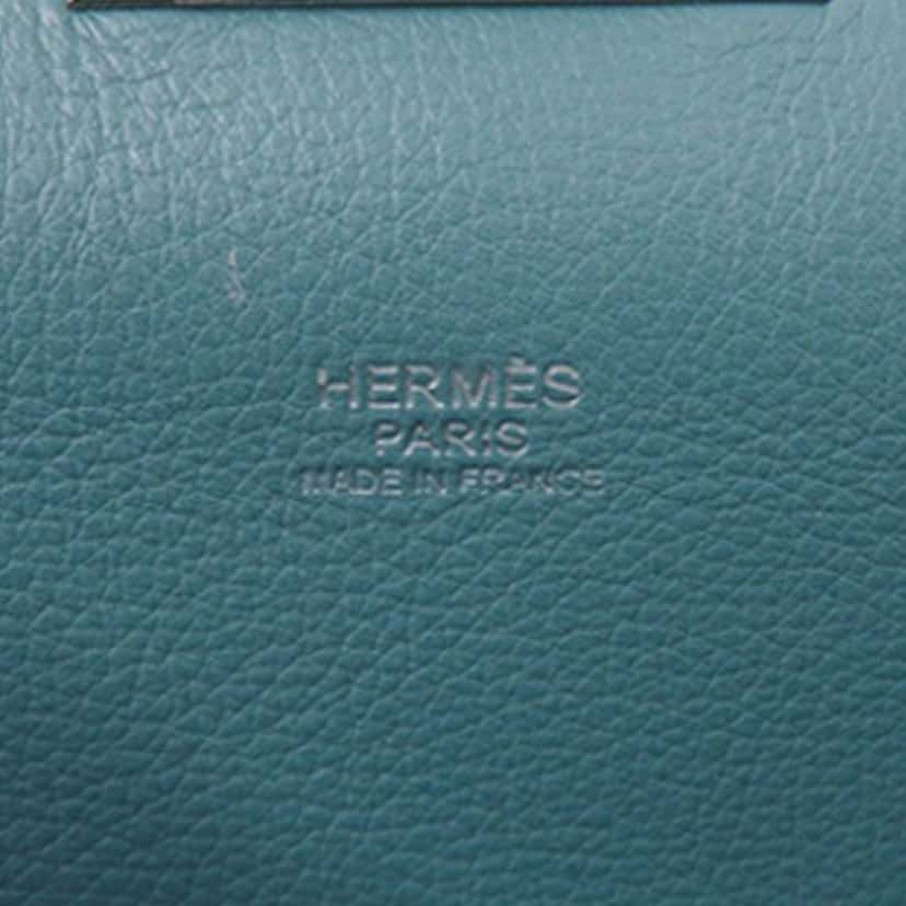 Hermès Veau Swift Toolbox 20 Blue Leather Very good condition - Box View