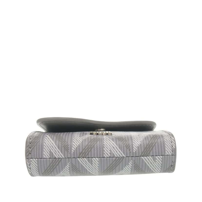 Dior Coated Canvas CD Diamond Saddle Card Holder Other Very good condition - Inside View