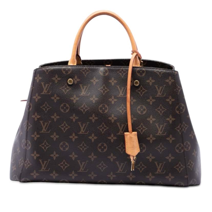 Louis Vuitton Monogram Montaigne GM Brown Very good condition - Front View