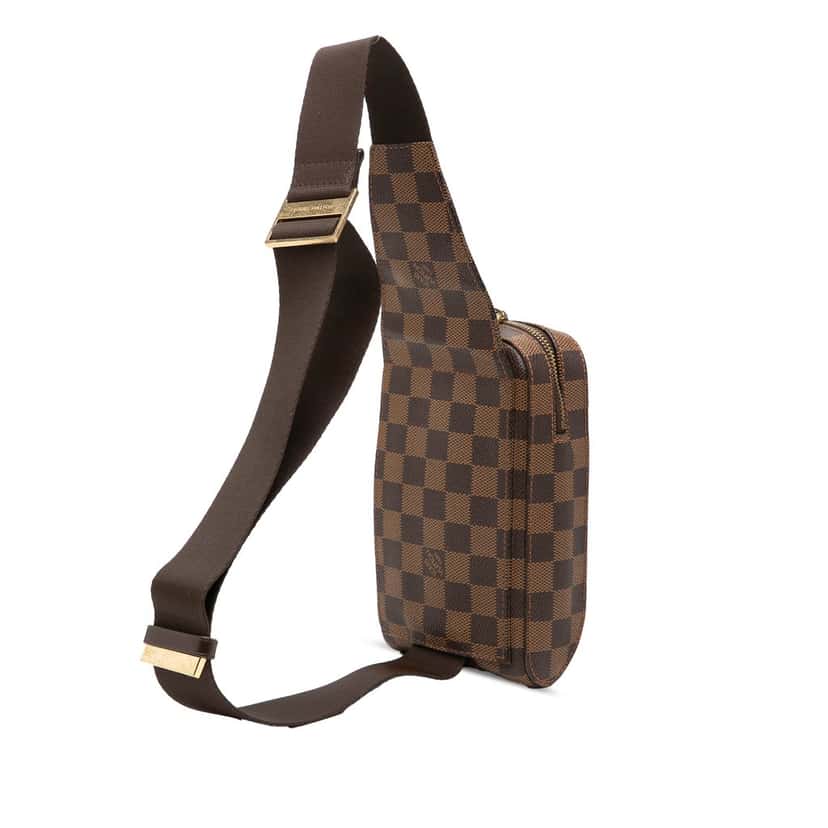 Louis Vuitton Damier Ebene Geronimos Brown Very good condition - Back View