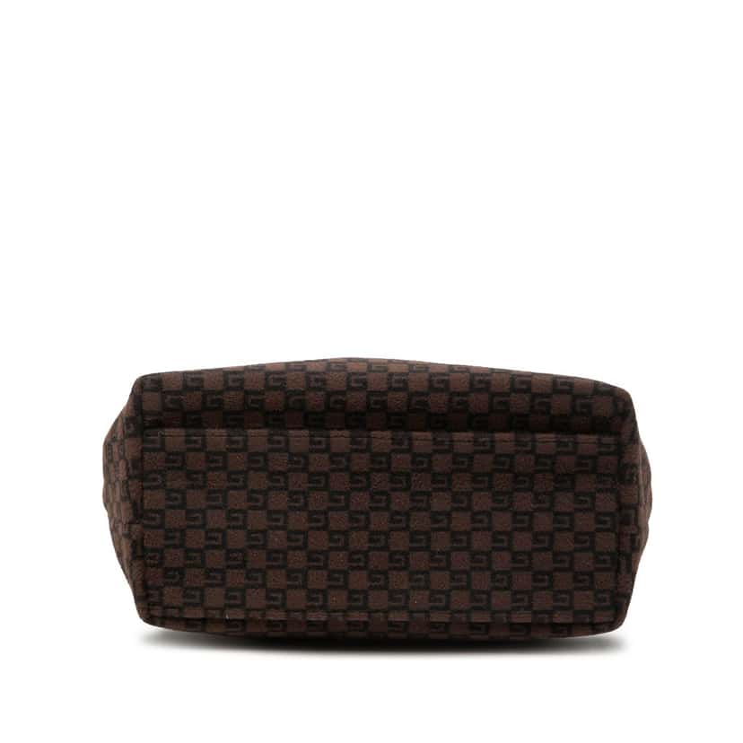 Gucci Jacquard Square G Tote Brown Very good condition - Inside View
