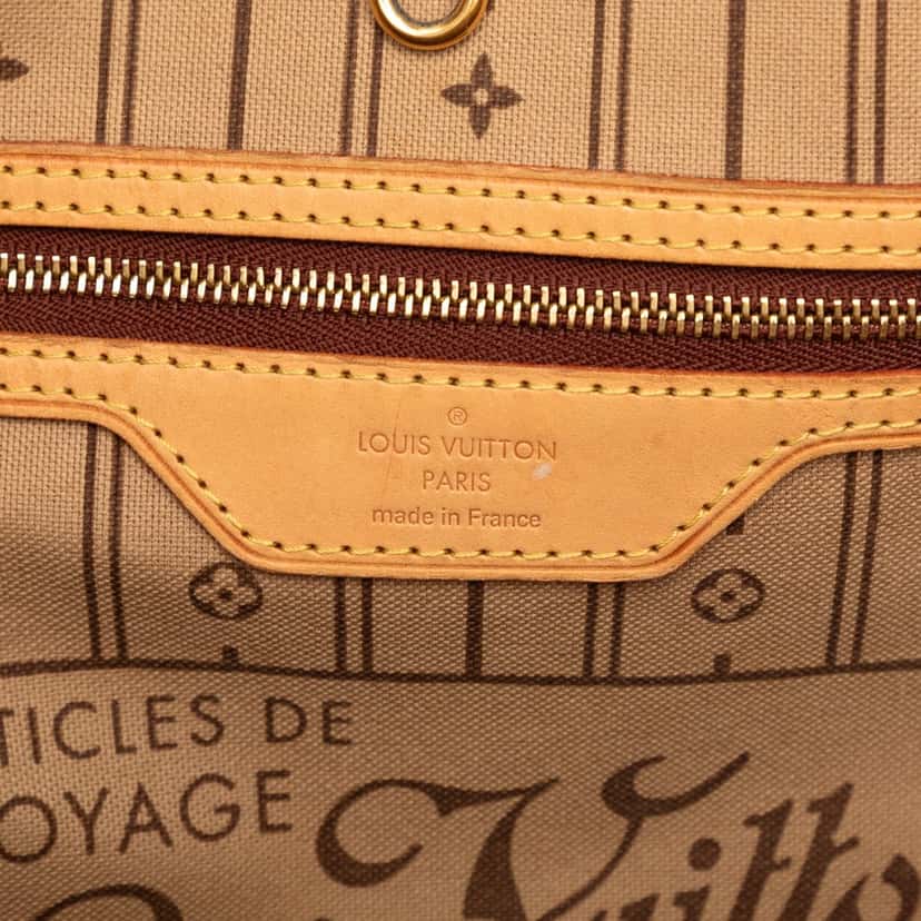 Louis Vuitton Monogram Neverfull MM Brown Very good condition - Box View