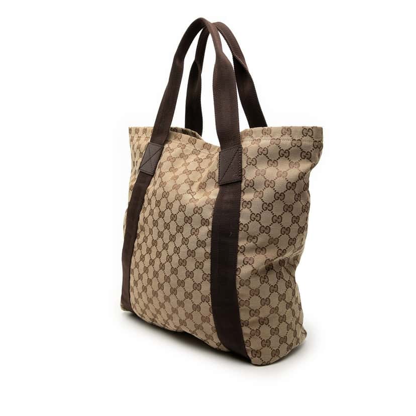 Gucci GG Canvas Tote Beige Very good condition - Back View