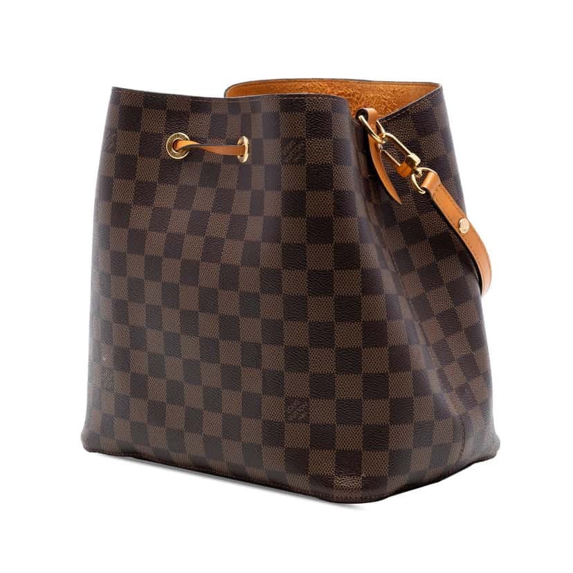 Louis Vuitton Damier Ebene Neonoe MM Brown Very good condition - Back View