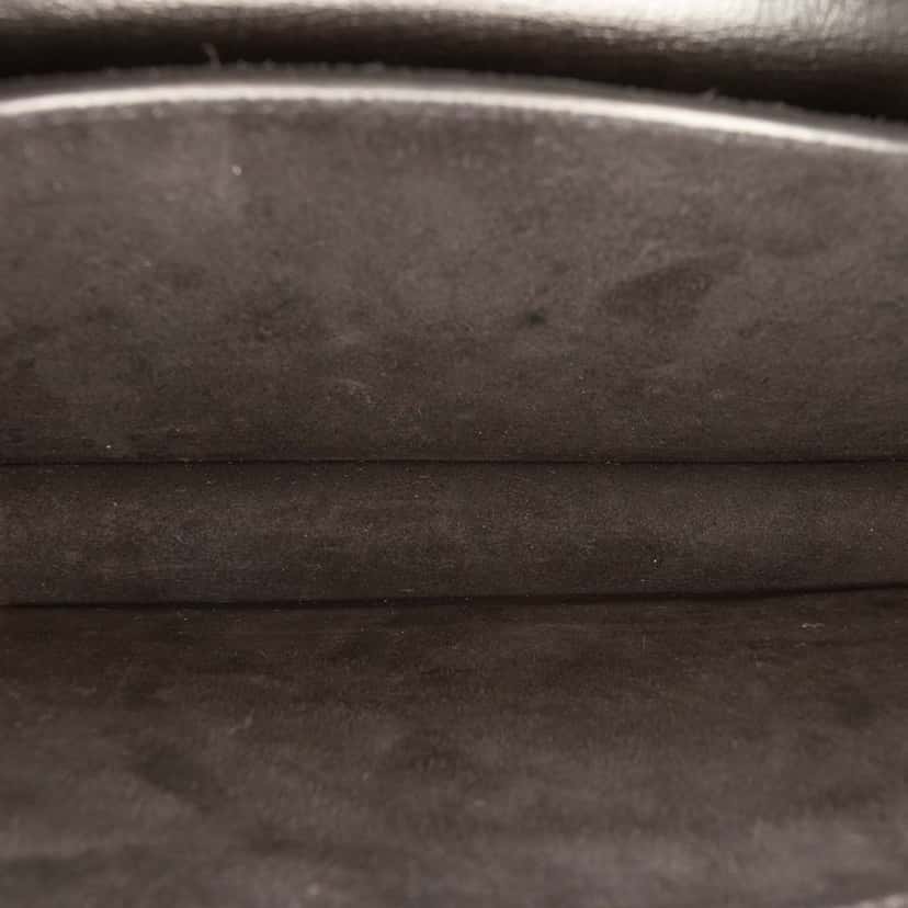 Saint Laurent Medium Calfskin Monogram Sunset Crossbody Black Leather Very good condition - Model View