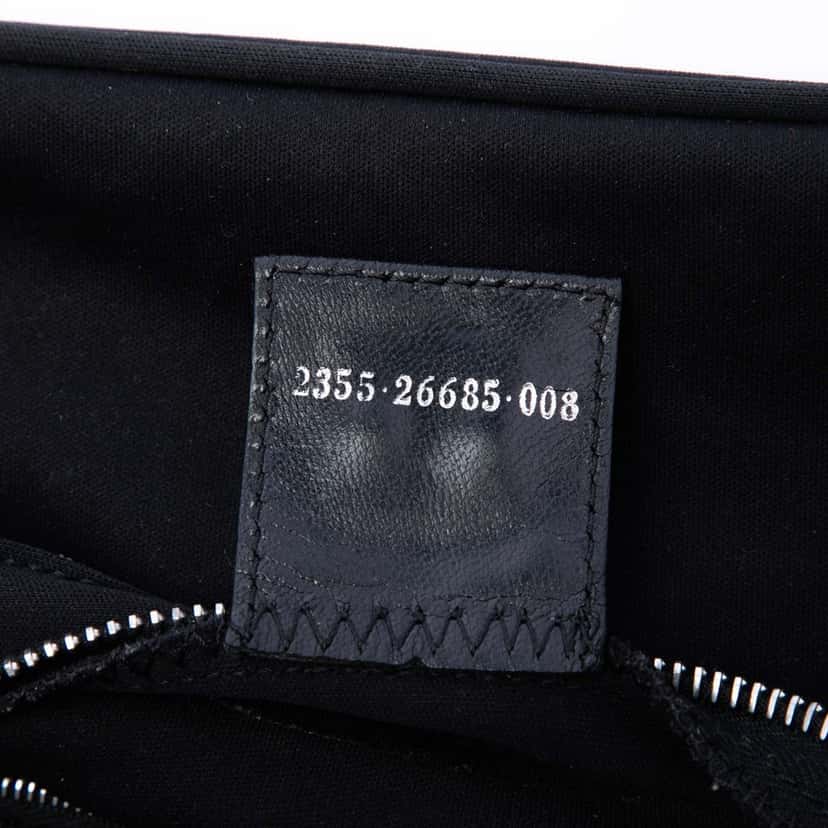 Fendi Jersey Baguette Crossbody Black Very good condition - Box View
