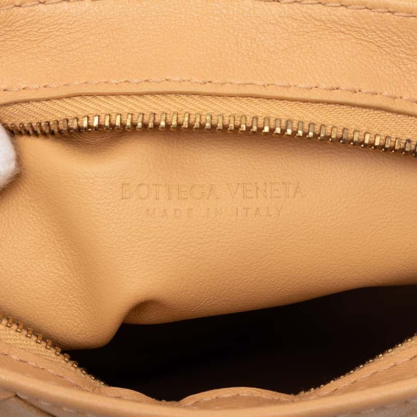 Bottega Veneta Nappa Intrecciato BV Twist Clutch Brown Leather Very good condition - Box View