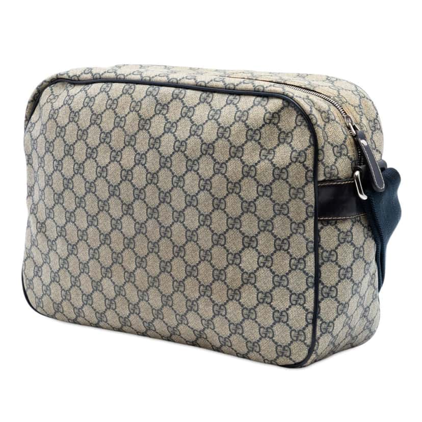 Gucci GG Supreme Crossbody Beige Very good condition - Back View