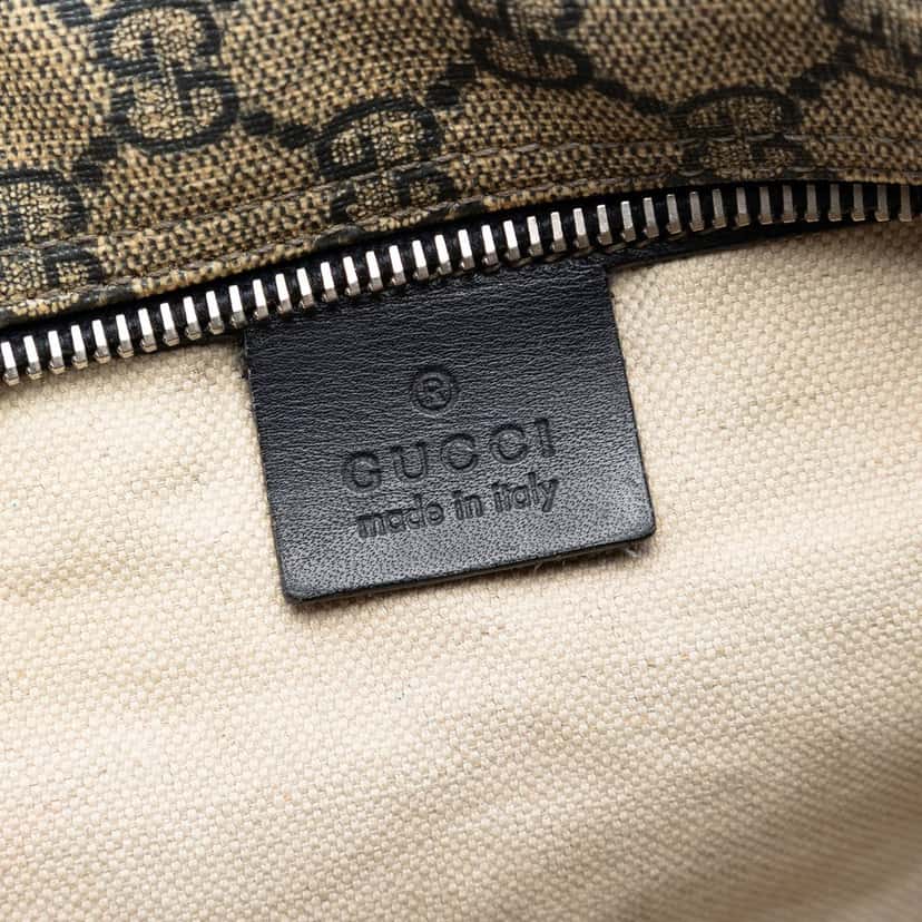 Gucci GG Supreme Crossbody Beige Very good condition - Box View