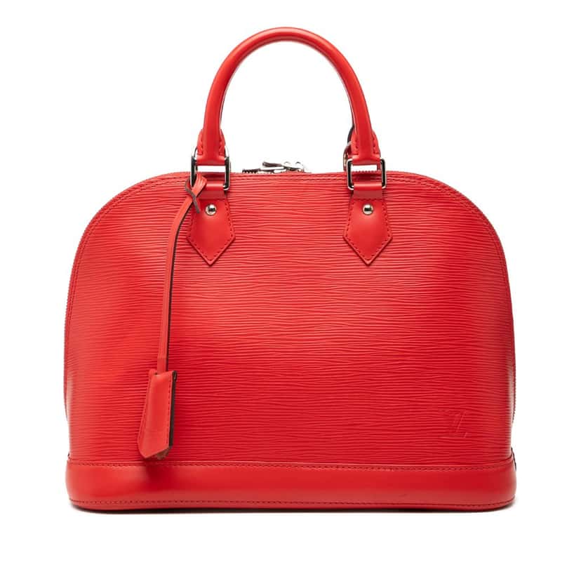 Louis Vuitton Epi Alma PM Red Leather Very good condition - Front View