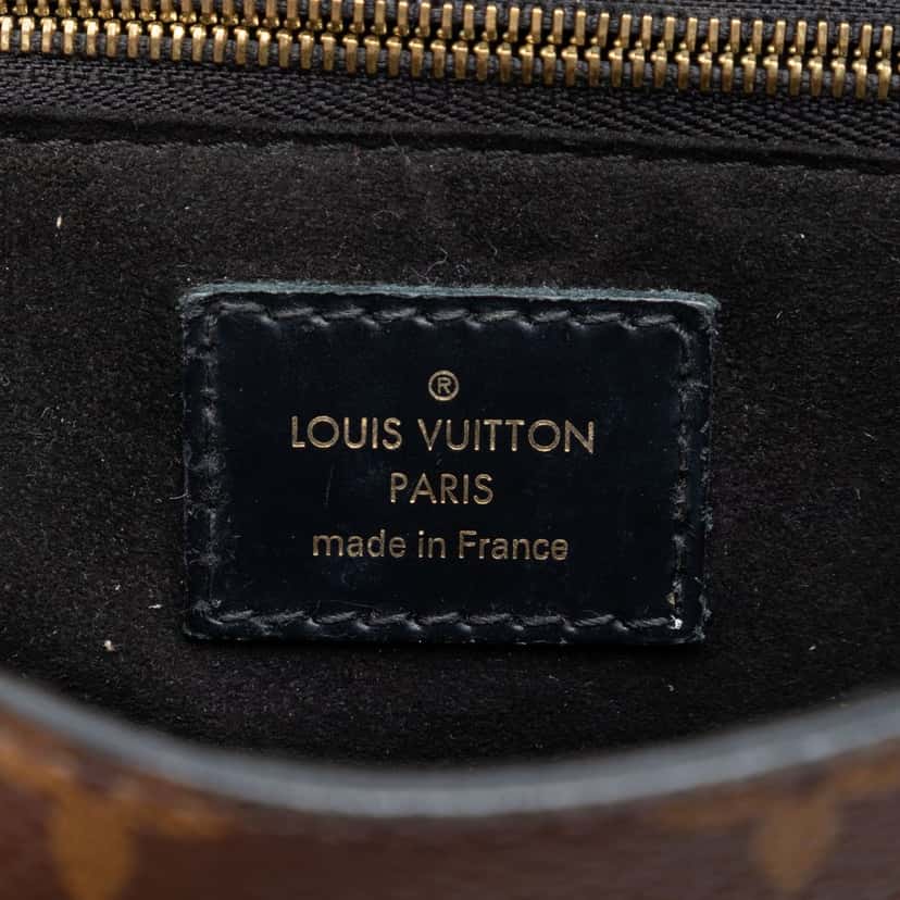 Louis Vuitton Monogram One Handle Flap MM Satchel Brown Very good condition - Box View