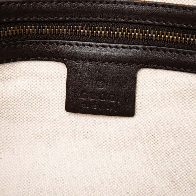 Gucci GG Canvas Scarlett Tote Beige Very good condition - Box View
