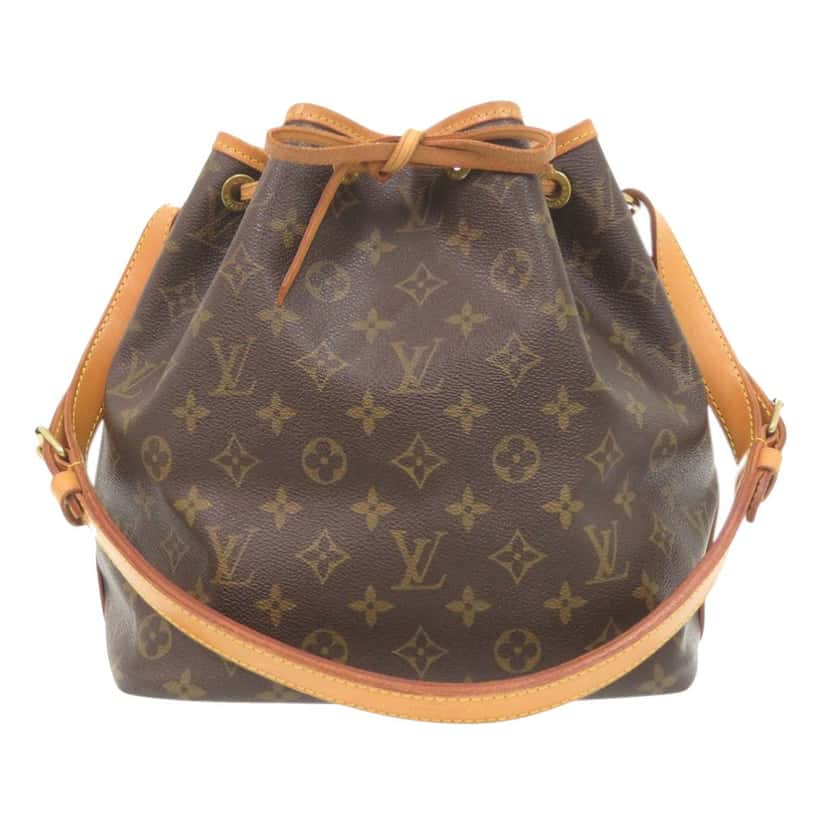 Louis Vuitton Monogram Petit Noe Brown Very good condition - Front View