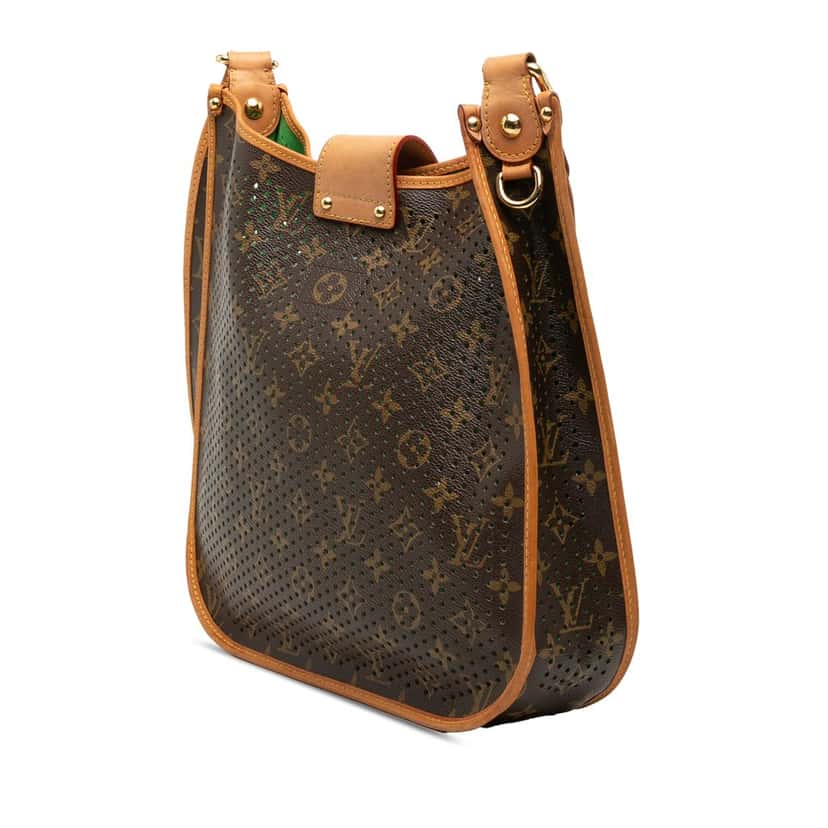 Louis Vuitton Monogram Musette Perforated Brown Very good condition - Back View