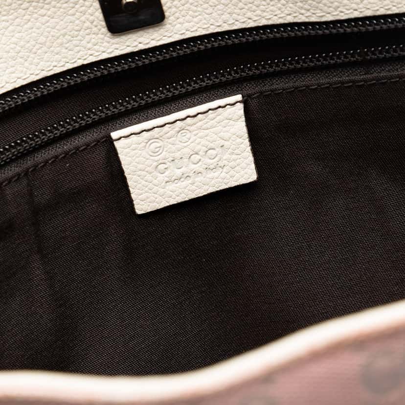 Gucci GG Canvas Tote Pink Very good condition - Box View