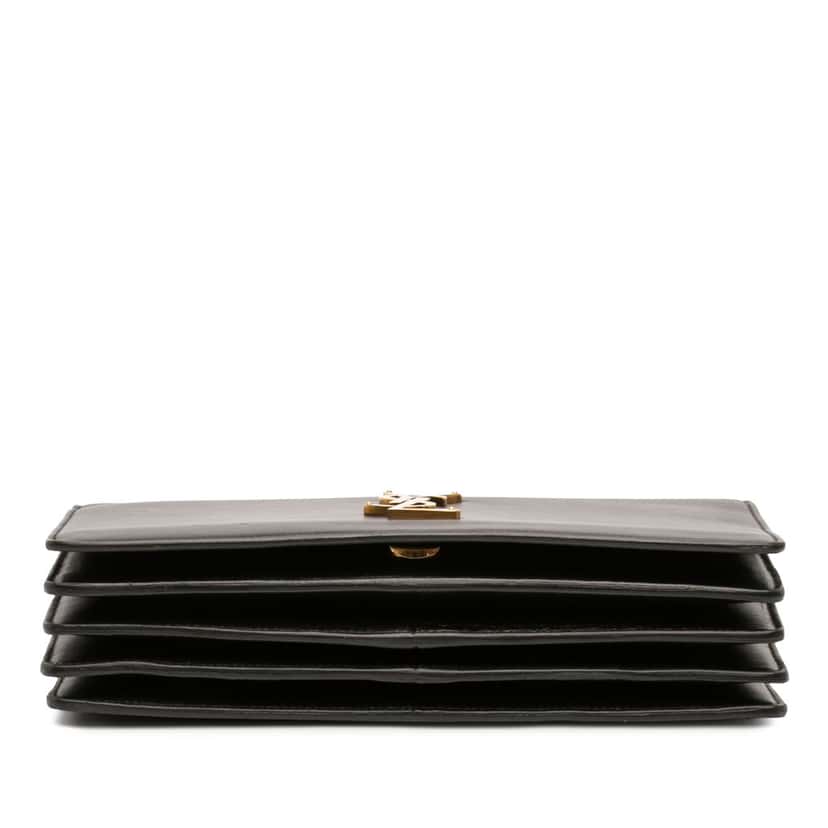 Saint Laurent Small Calfskin Dylan Crossbody Black Leather Very good condition - Inside View