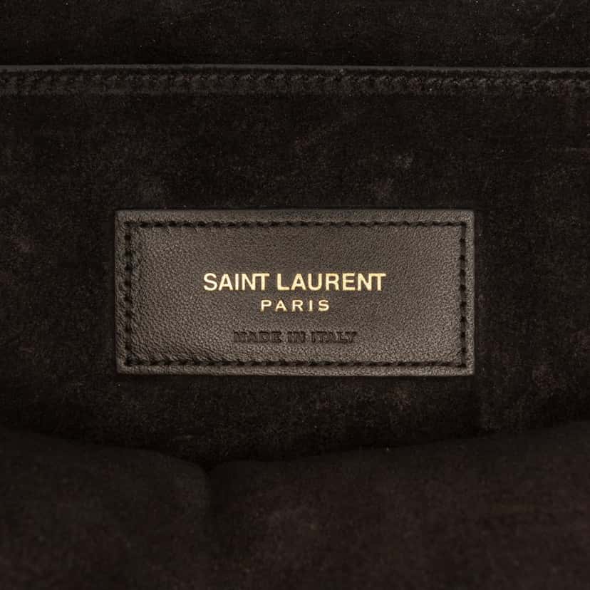 Saint Laurent Small Calfskin Dylan Crossbody Black Leather Very good condition - Box View